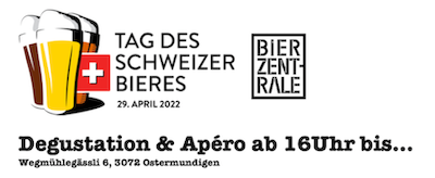 SWISS BEER DAY APRIL 29, 2022