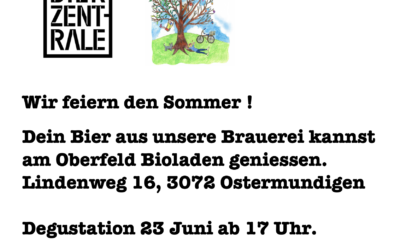 BEER TASTING WITH OUR FRIENDS FROM OBERFELD BIOLADEN