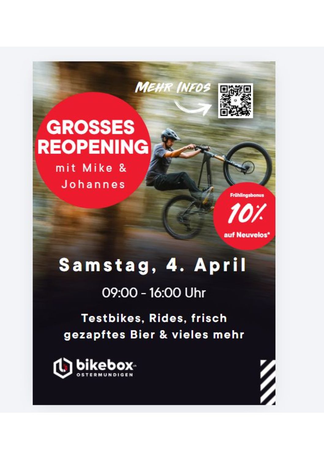 Am 4. April – kommt zahlreich!